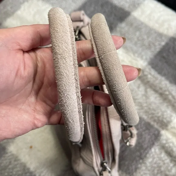 Liebeskind Berlin handbag - leather suede, pale pink - Picture 5 of 5